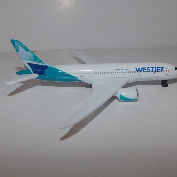 Lot of 6 Diecast Commercial Airplanes 1/300 Daron Realtoy Southwest WestJet AC - Picture 10 of 13